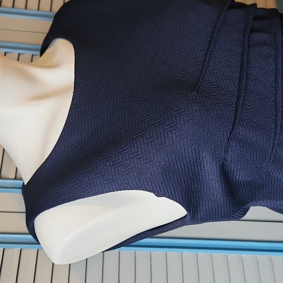 Carmen Marc Valvo Navy Dress - Picture 6 of 12